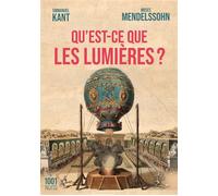 Qu'est-ce que les Lumières ? - Emmanuel Kant - Mille Et Une Nuits - Poche - Essai