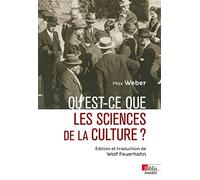 Qu'est-ce que les sciences de la culture ?