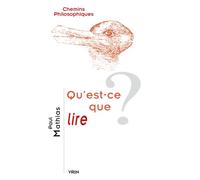 Qu'est-ce que lire? - Paul Mathias - Vrin - broché - Essai