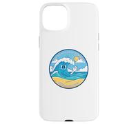 Qu'est-ce Que l'océan a Dit à Beach It Waves Funny Dad Joke Pun Coque pour iPhone 15 Plus