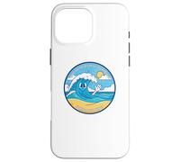 Qu'est-ce Que l'océan a Dit à Beach It Waves Funny Dad Joke Pun Coque pour iPhone 16 Pro Max