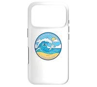 Qu'est-ce Que l'océan a Dit à Beach It Waves Funny Dad Joke Pun Coque pour iPhone 17 Pro
