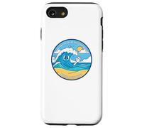 Qu'est-ce Que l'océan a Dit à Beach It Waves Funny Dad Joke Pun Coque pour iPhone SE (2020) / 7/8