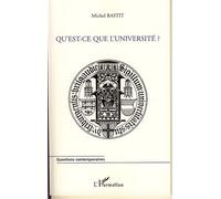 Qu'est-ce que l'université ? - Michel Bastit - L'harmattan - broché - Etude