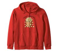 Qu'est-ce Que Poppin' Popcorn Movie Theater Love Popcorn Sweat à Capuche