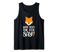 Qu'est-ce Que The Fox Say Design Débardeur