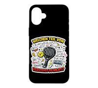 Qu'est-ce Que Tu Ne Comprends Pas dans Le Padel - Un Coach Coque pour iPhone 16 Plus