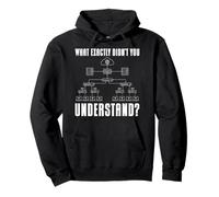 Qu'est-ce Que Vous n'avez Pas Compris exactement ? Schéma réseau Sweat à Capuche