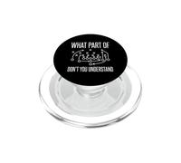 Qu'est-ce Que Vous ne comprenez Pas? Entraîneur de Football Amusant PopSockets PopGrip pour MagSafe