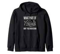 Qu'est-ce Que Vous ne comprenez Pas? Entraîneur de Football Amusant Sweat à Capuche