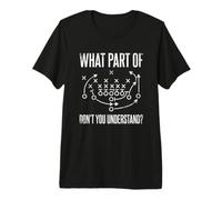 Qu'est-ce Que Vous ne comprenez Pas? Entraîneur de Football Amusant T-Shirt Haut de Gamme