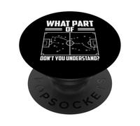 Qu'est-ce que vous ne comprenez pas? Football PopSockets PopGrip Adhésif