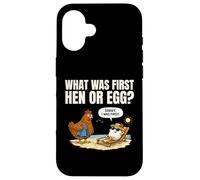 Qu'est-ce Qui est arrivé en Premier, la Poule ou l'œuf ? Coque pour iPhone 16