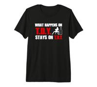 Qu'est-ce Qui se Passe sur Le T.D.Y. Reste en Place T-Shirt Haut de Gamme