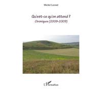 Qu'est-ce qu'on attend ? Chroniques (2008-2009) - Michel Lerond - L'harmattan - broché - Essai