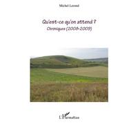 Michel Lerond – Qu'est-ce qu'on attend ? Chroniques (2008-2009) – Essai – Broché