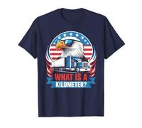 Qu'est-ce qu'un Chauffeur de Semi-Camion américain Kilometer Eagle T-Shirt