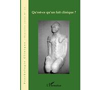 Qu'est-ce qu'un fait clinique ? – Psychologie Clinique n°17, Été 2004 – L'Harmattan