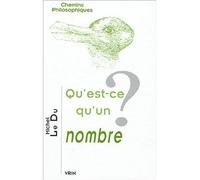 Qu'est-ce qu'un nombre? - Michel Le Du - Vrin - broché - Essai
