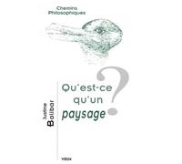 Qu'est-Ce Qu'un Paysage ?
