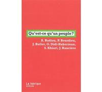 Qu'est-ce qu'un peuple ? Collectif (Auteur)