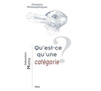 Qu'est-ce qu'une catégorie?