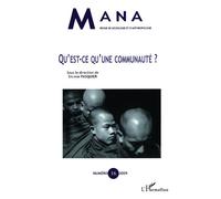 Qu'est ce qu'une communauté ? Tome 16 - Collectif - L'harmattan - broché - Revue