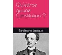 Qu'est-ce qu'une Constitution ?