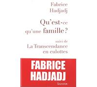 Qu'est-ce qu'une famille ?