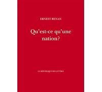 Qu'est-ce qu'une nation ?