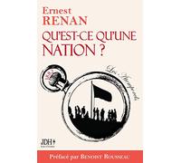 Benoist Rousseau – Qu'est-ce qu'une nation ? – Préface et webinaire – Books on Demand