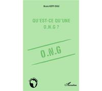Qu'est-ce qu'une O.N.G. ? - Bruno Ehui Koffi - L'harmattan - broché - Etude
