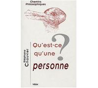 Qu'est-ce qu'une personne? - Stéphane Chauvier - Vrin - broché - Essai