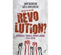 Qu'est-ce qu'une revolution ? - amerique, france,monde arabe - 1763-2015 France, monde arabe, 1763-2015 - Gaëlle Demelemestre - Cerf - broché - Essai