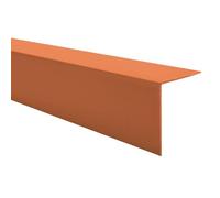 Quest Cornière 15 x 15 mm Sans Colle - Rouge brique, 200 cm | Profilé d'Angle en PVC pour angles et coins, sans perçage, facile à découper, protège des chocs, maison & bureau