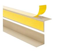 Quest Cornière d'angle PVC 50 x 20 mm Autoadhésive - Beige, 200 cm