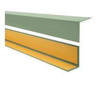 Quest Cornière PVC 20 x 20 mm Rigide - Vert clair, 200 cm