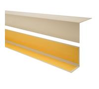 Quest Cornière PVC 25 x 25 mm Rigide - Beige, 200 cm