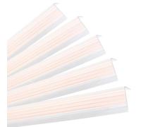 Quest Nez de Marche PVC 40 x 25 mm Antidérapant - Transparent, 100 cm | Protège-bord d'escalier autocollant, évite l'usure et les glissades, finition esthétique des marches
