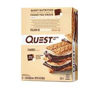Quest Nutrition Protein Bars - S'Mores - 2.12 oz (1-Pack of 12)