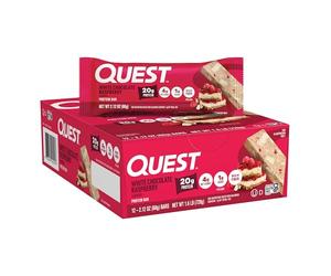 Quest Nutrition Questbars Protéines 12 Barres Brownie au Chocolat Blanc