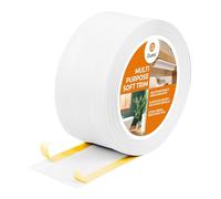 Quest Plinthe 2en1 Multifonction 110 mm Autoadhésif - Blanc, 5 m
