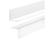 Quest Plinthe en PVC rigide PVC 30 x 30 mm Rigide - Blanc, 200 cm