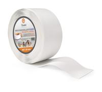 Quest Plinthe Souple - 100 mm x 25 mm - Plinthe en PVC de finition, Baguette de finition - Pour murs, sols - PVC, flexible, imperméable, décorative (Blanc, 10m)