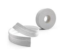 Quest Plinthe Souple Autoadhésive - 32 mm x 23 mm - Plinthe en PVC de finition autocollante - Pour l'intérieur, mur, sol, salle de bain, salon - flexible, décoratif, (Bouleau foncé, 25m)