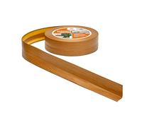 Quest Plinthe Souple Autoadhésive - 32 mm x 23 mm - Plinthe en PVC de finition - Pour l'intérieur, mur, sol - Étanche, décoratif, flexibilité, flexible - 20 mètres - Chêne rustique