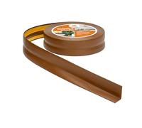 Quest Plinthe Souple Autoadhésive - 32 mm x 23 mm - Plinthe en PVC de finition - Pour l'intérieur, mur, sol - Étanche, décoratif, flexibilité, flexible - 5 mètres - Marron foncé