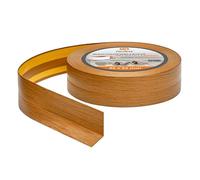 Quest Plinthe Souple Autoadhésive - 32 mm x 23 mm - Plinthe en PVC de finition - Pour l'intérieur, mur, sol, salle de bain, salon - Étanche, décoratif, flexible - 5 mètres - Chêne rustique