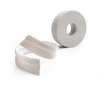 Quest Plinthe Souple Autoadhésive - 32 mm x 23 mm - Plinthe en PVC de finition autocollante - Pour l'intérieur, mur, sol, salle de bain, salon - flexible, décoratif, (Bouleau Clair, 15m)