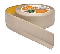 Quest Plinthe Souple Autoadhésive 50 x 20 mm Décorative - Beige, 25 m